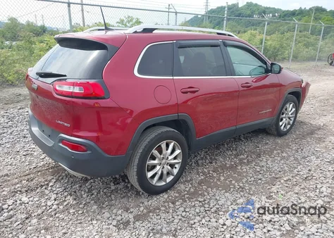 2017 Jeep Cherokee Limited 4X4 из США, поврежденный, VIN 1C4PJMDS3HW593716